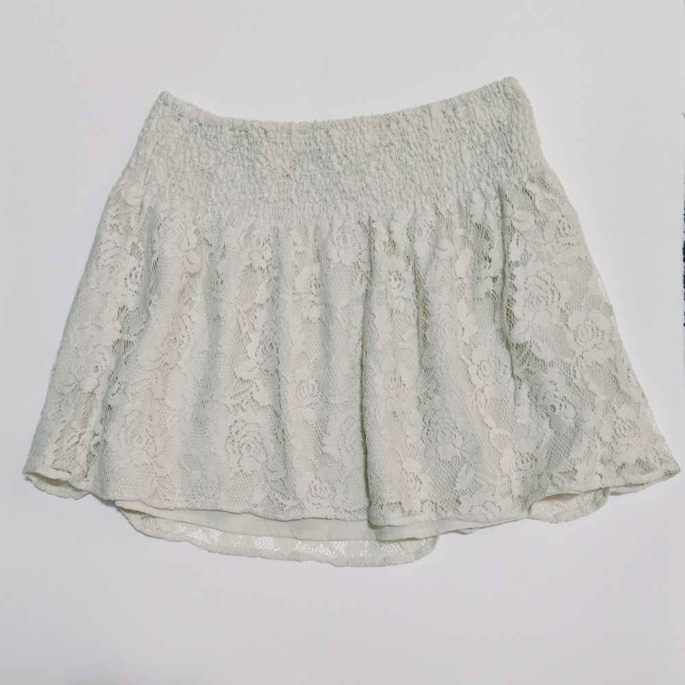 Forever 21 Lace Mini Skirt